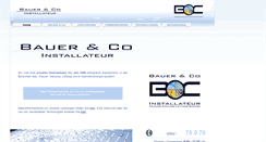 Desktop Screenshot of bauer-co.at